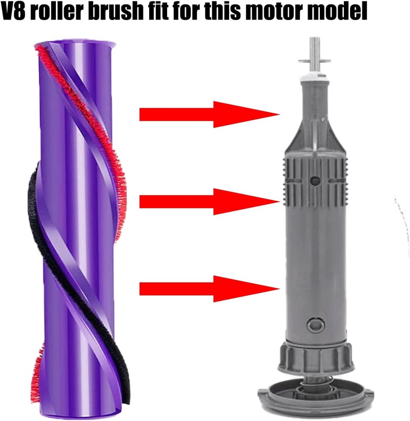 Odashen Brushbar Roller Brush Replacement for Dyson V8 Cordless Cleaner Part 967485-01 - Image 2